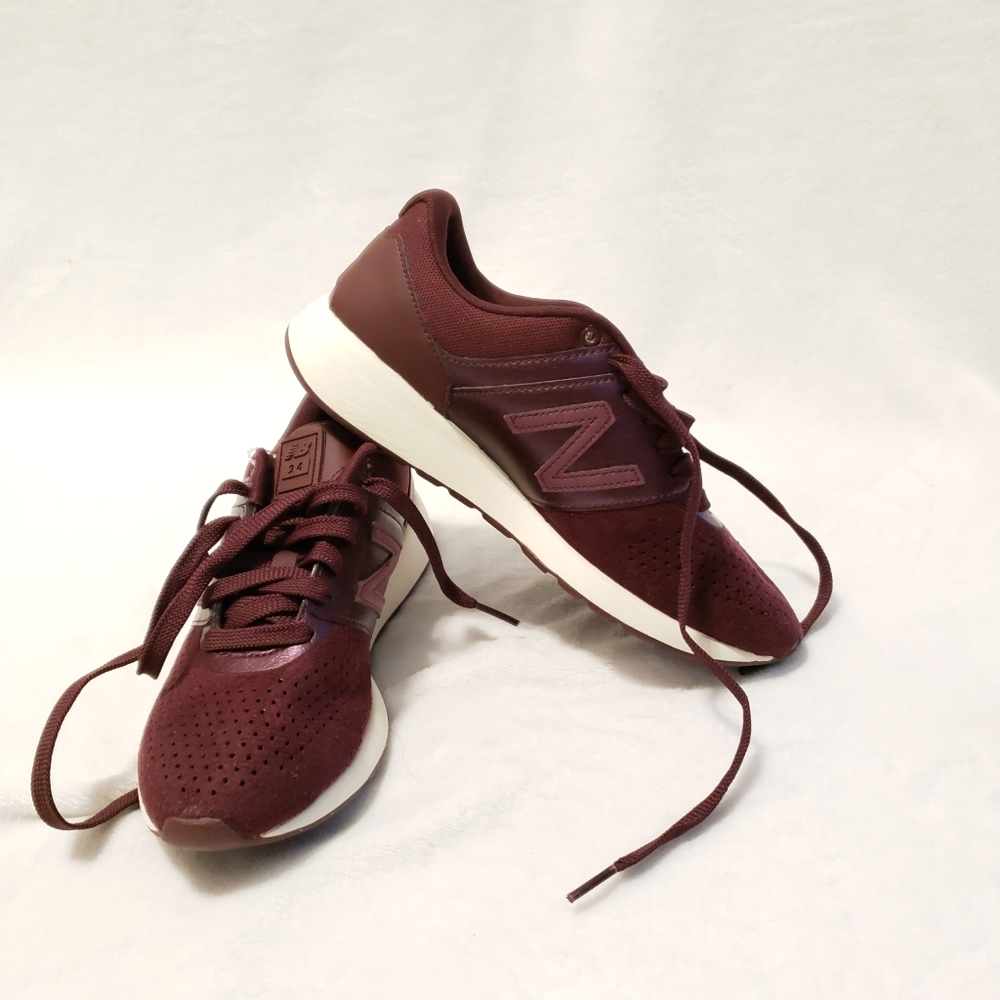 New Balance Burgundy Sneakers Size 6.5
